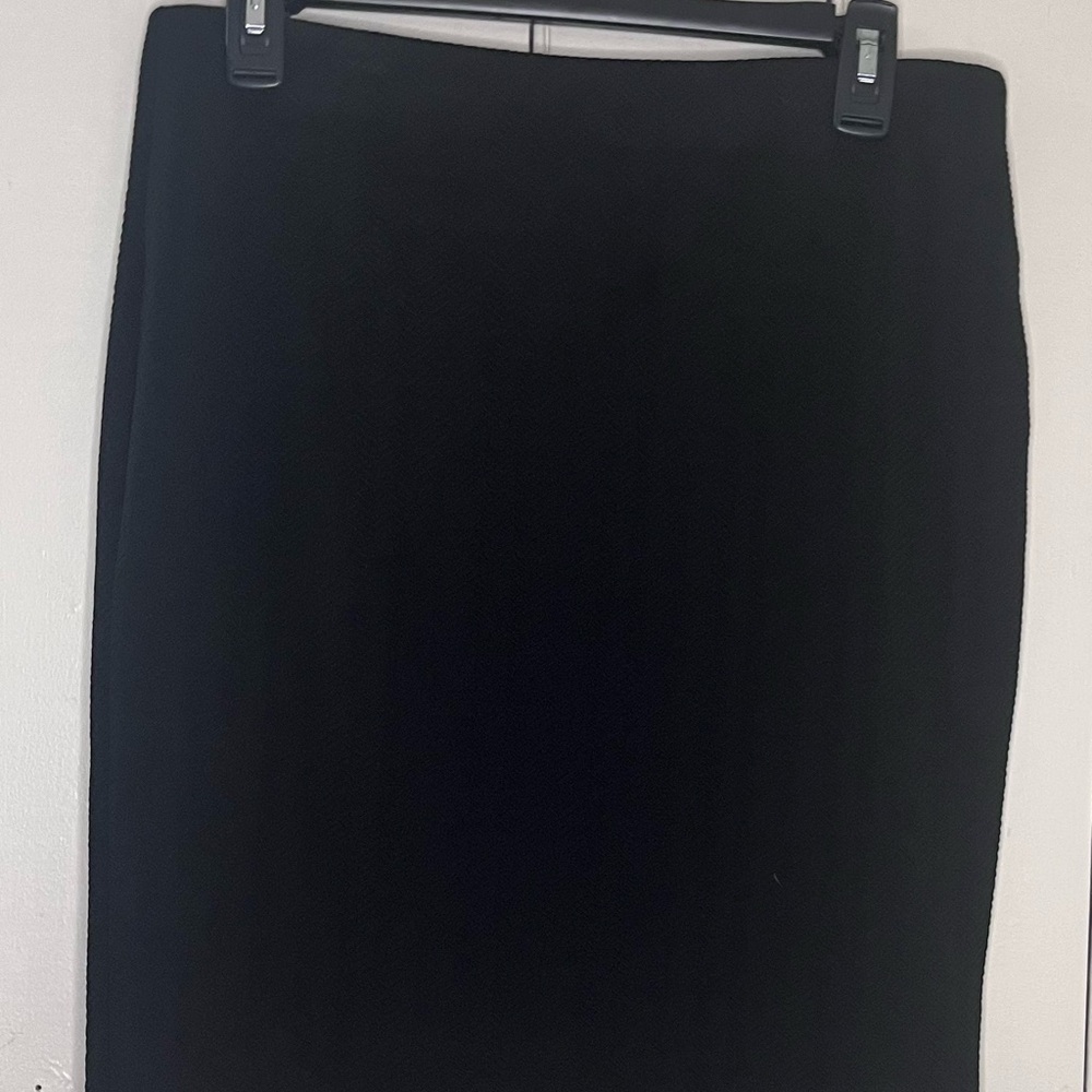Classic Black Pencil Skirt